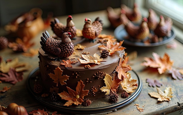 Photo fondant fantasy in thanksgiving