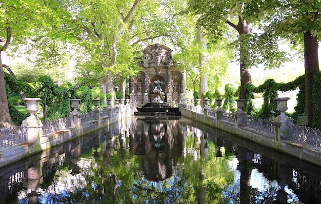 Fontaine de Medicis Jardin du Luxembourg Parijs