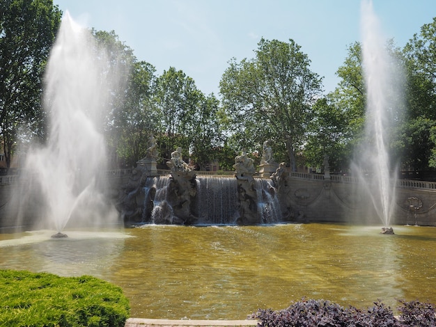 Fontana dei mesi in Turin