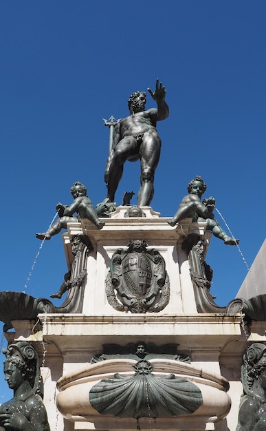 Fontana del Nettuno (Neptune Fountain) in Bologna