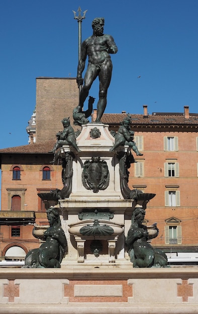 Fontana del Nettuno (Neptunus-fontein) in Bologna