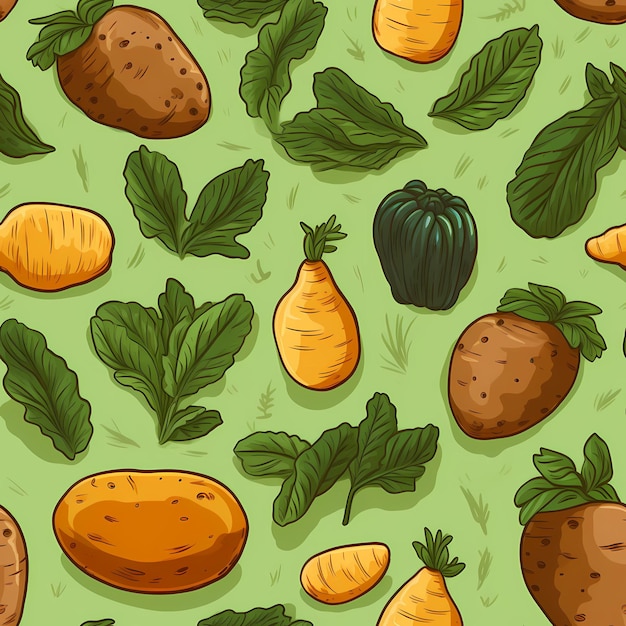 Food background with vegetables