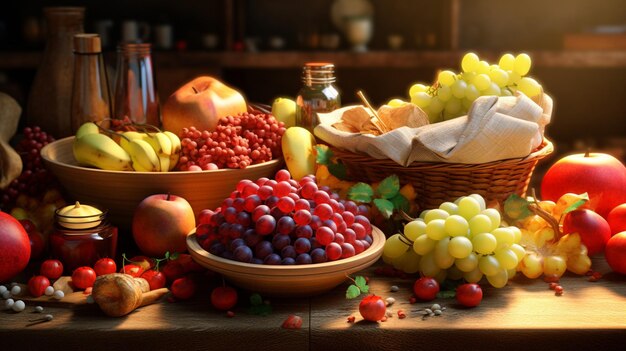 Photo food background