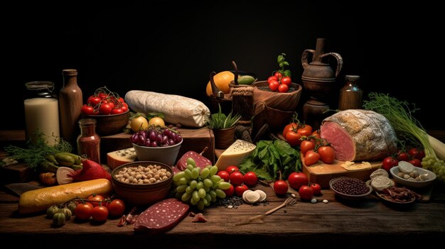 Photo food background