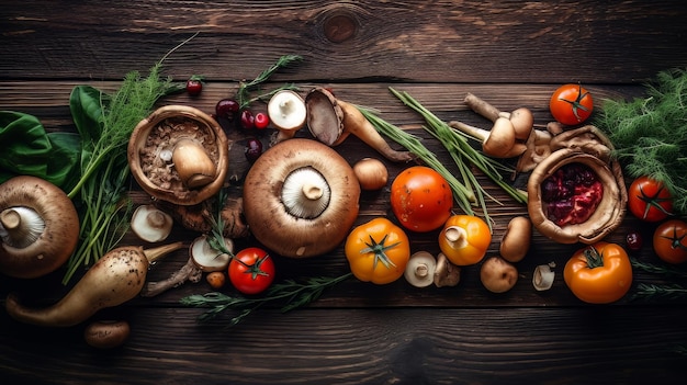 写真 食品の背景