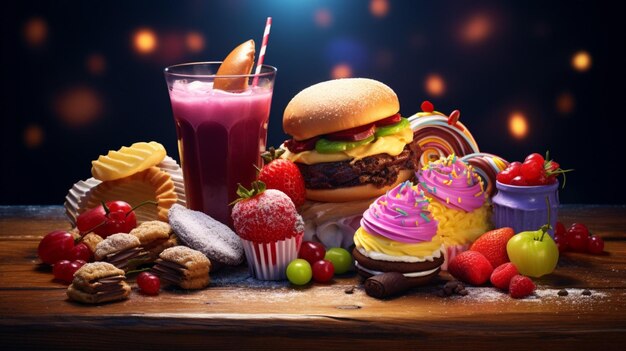 Photo food backgrounds