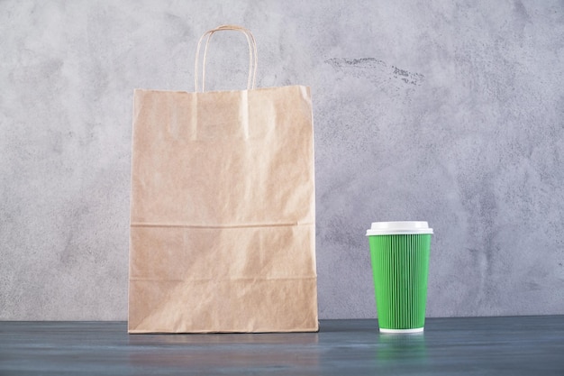 Food bag and coffee