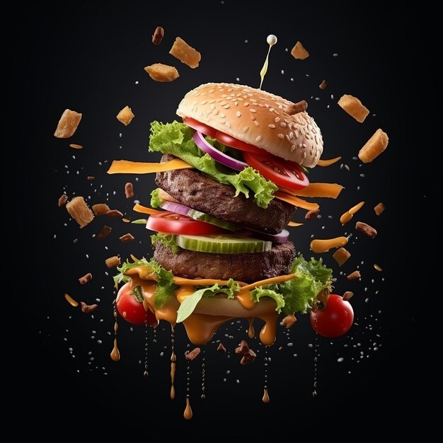Premium AI Image | Food Creative Image