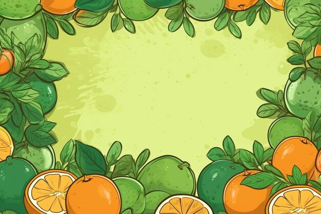 food day background with fruit and vegetables
