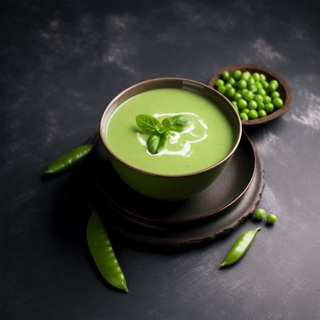 Food Delicious Soup Made Out Of Peas