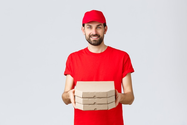 Food delivery man