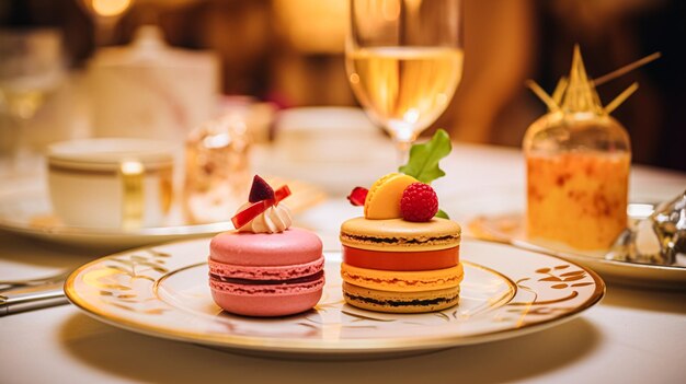 Food dessert and hospitality sweet desserts in restaurant a la carte menu English countryside exquisite cuisine culinary art and fine dining