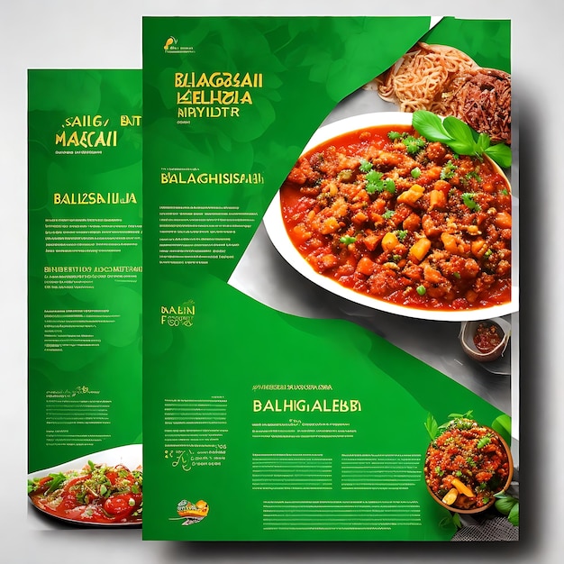 food_flyer_template