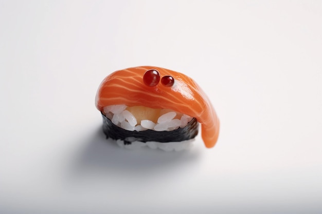 Food fotografie sushi specerijen witte achtergrond