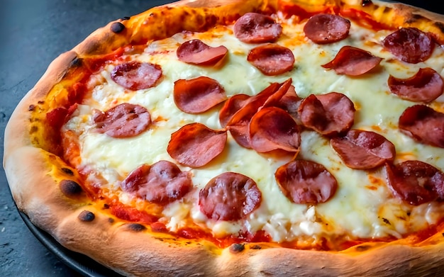 写真 テーブルの上で作られた食べ物