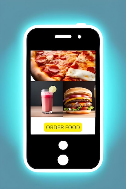 Photo food ordering online