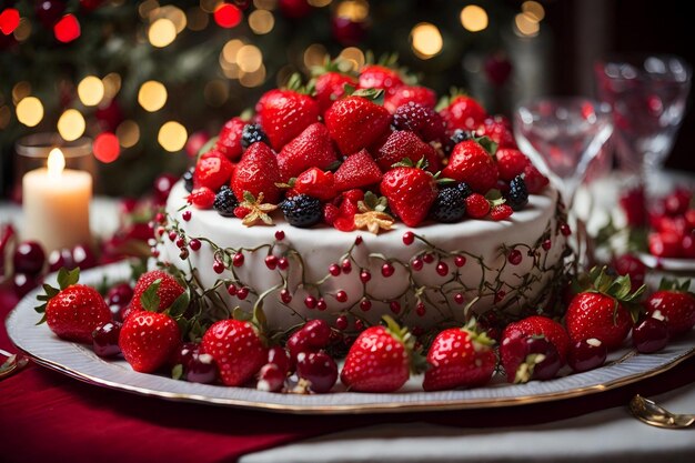 Еда Фотография миски, наполненной красочным ассортиментом свежих органических фруктов