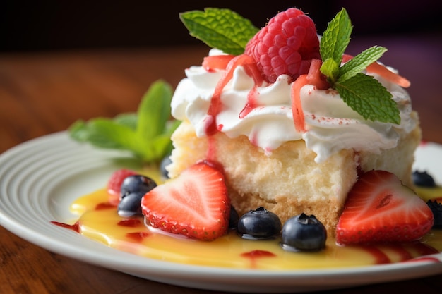 Photo food photography tres leches