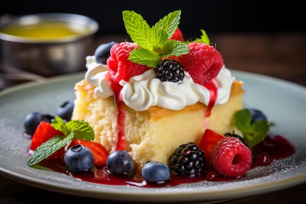 Фотография еды tres leches