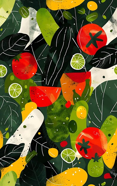 Food Poster Background Design A Vibrant Celebration of Mexicos Culinary and Cultural Delights