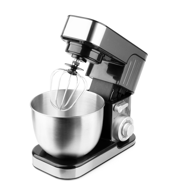 Food processor isolated on a white