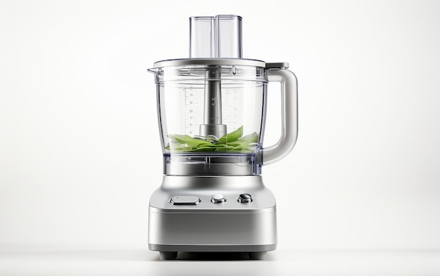 Food Processor on White Background