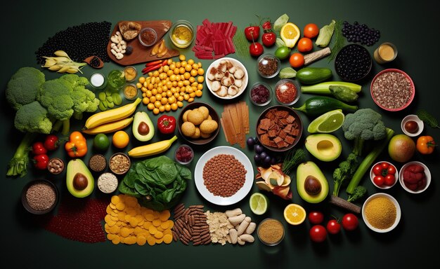 Пищевые продукты, представляющие собой диетический рацион Продукты с высоким содержанием витаминов и минералов