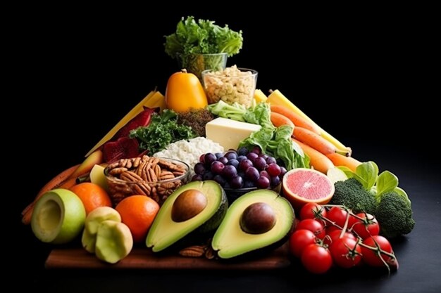 Food pyramid nutrition