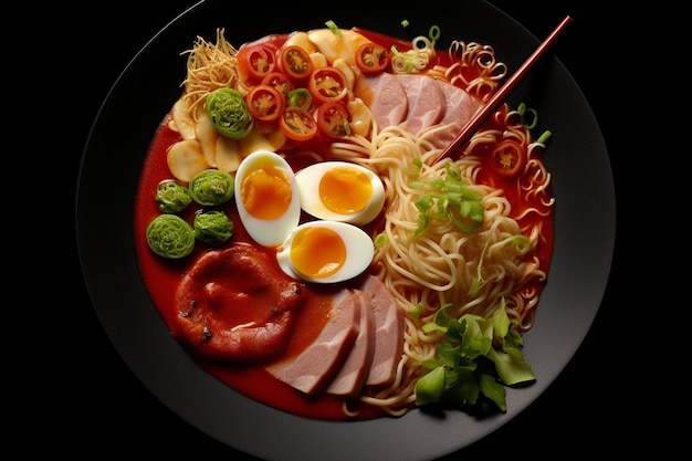 Food ramen design