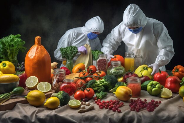 食品安全の日 食品安全の実験室テスト