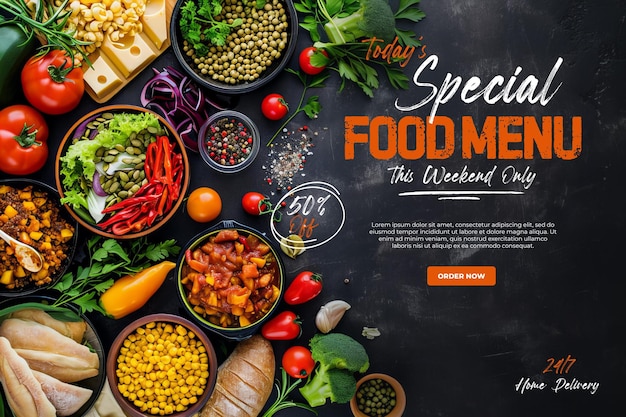 Food Social Media Template