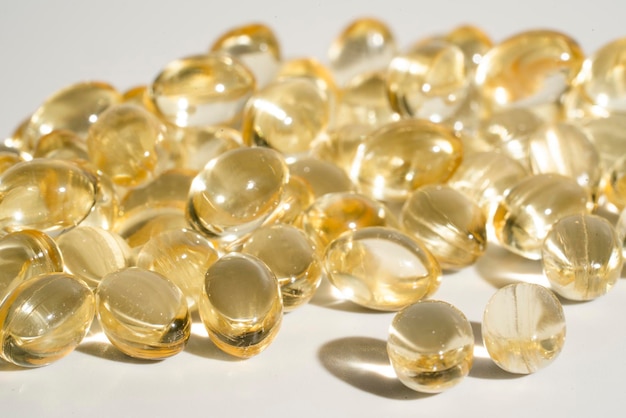 Food supplement oil filled fish oil omega 3 omega 6 omega 9 vitamin A vitamin D vitamin E