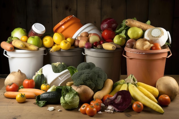 Food waste initiative where people are encouraged to donate excess food and ingredients