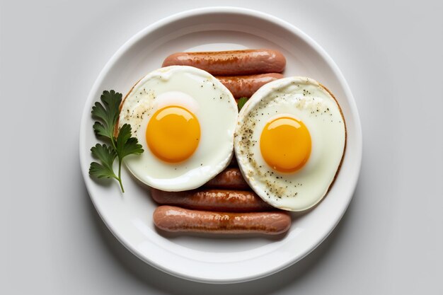 Food With Egg Ai generative