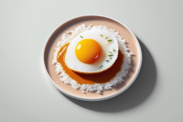 Food With Egg Ai generative