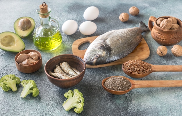 Alimenti con grassi omega-3
