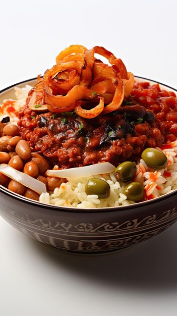 Foodie Egypt food Koshari most popular and delicious dish