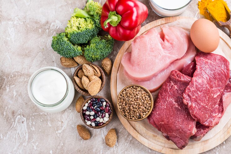 筋肉を構築するための食品