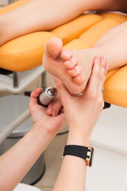 Foot pedicure