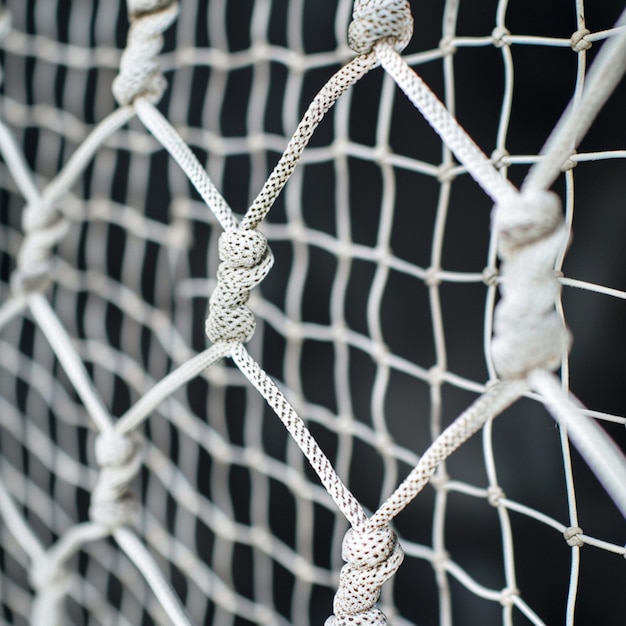 Foto immagine della rete della porta da calcio per la composizione