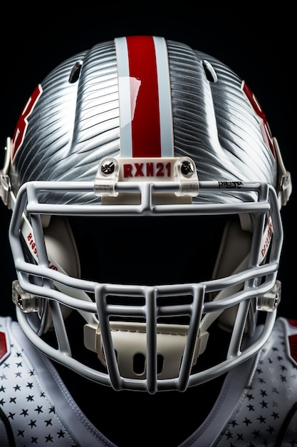 football helmet mockup HD 8K wallpaper Stock Photographic Image