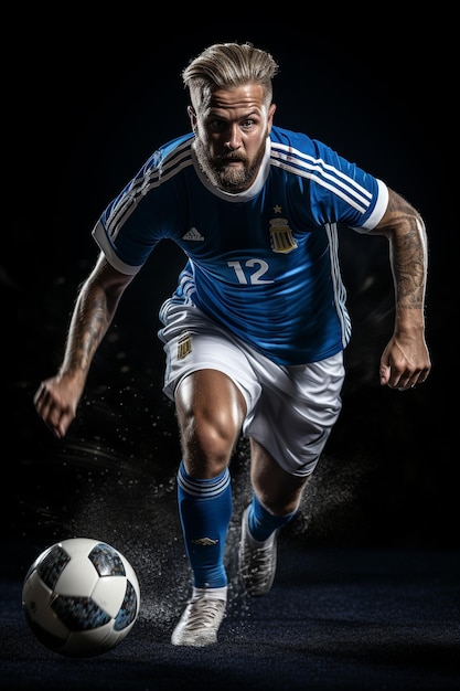 football shirt HD 8K wallpaper Stock Photographic Image