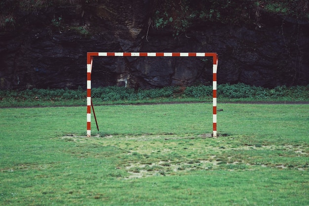 Photo football soccer sport in the street