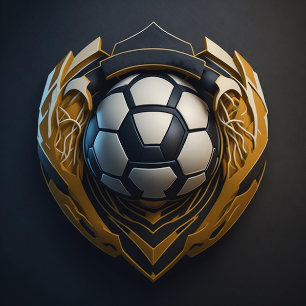 Football and Soccer team Esport Logo