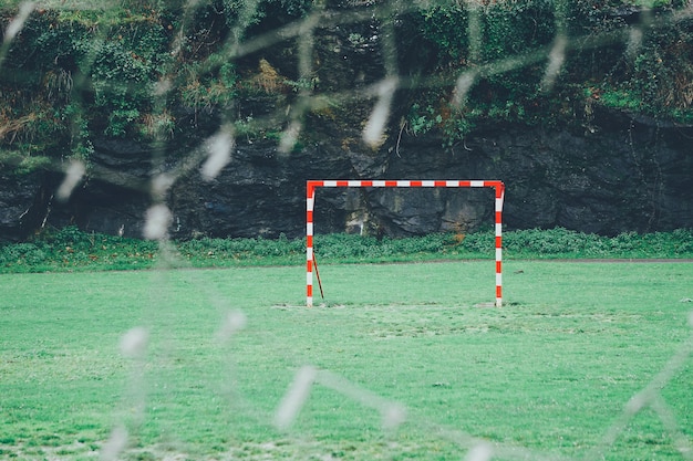 football sport in the street