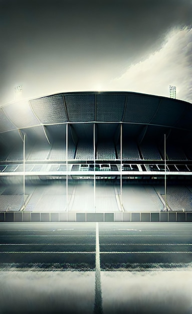 Photo football stadium