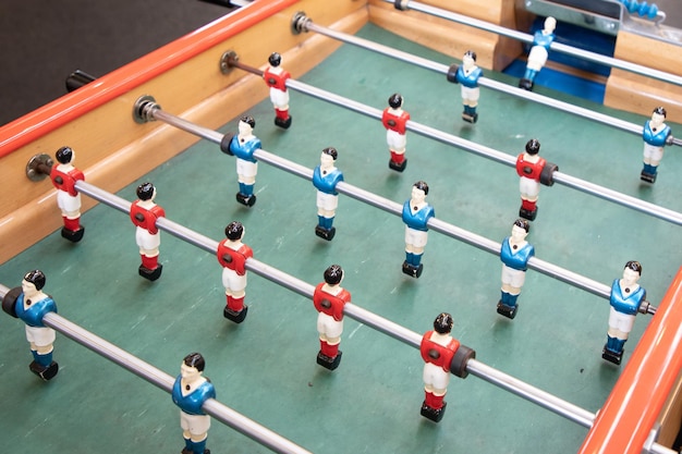 Football table soccer player tabletop game