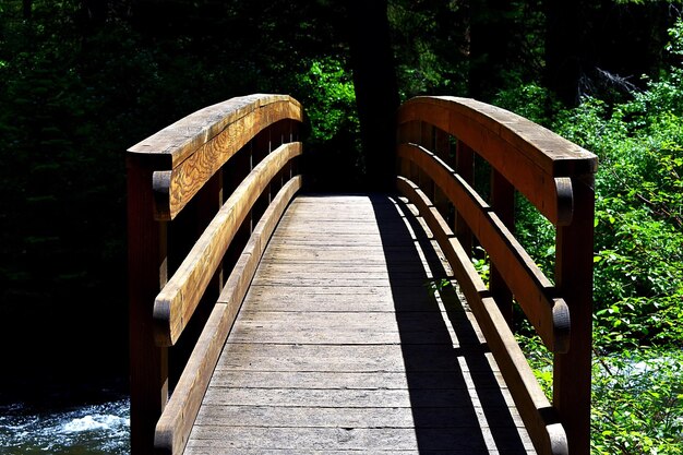 Photo footbridge over water