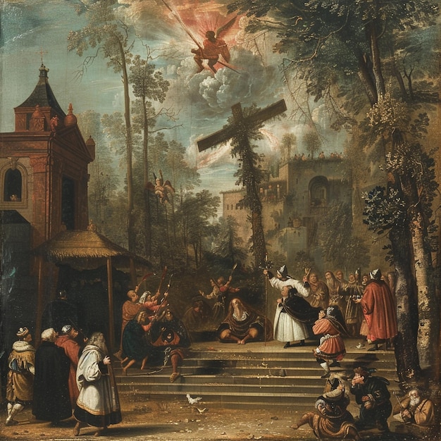 A force initiation custom with novices showing their devotion