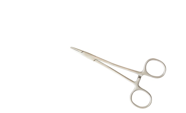 Forceps at on isolated white background